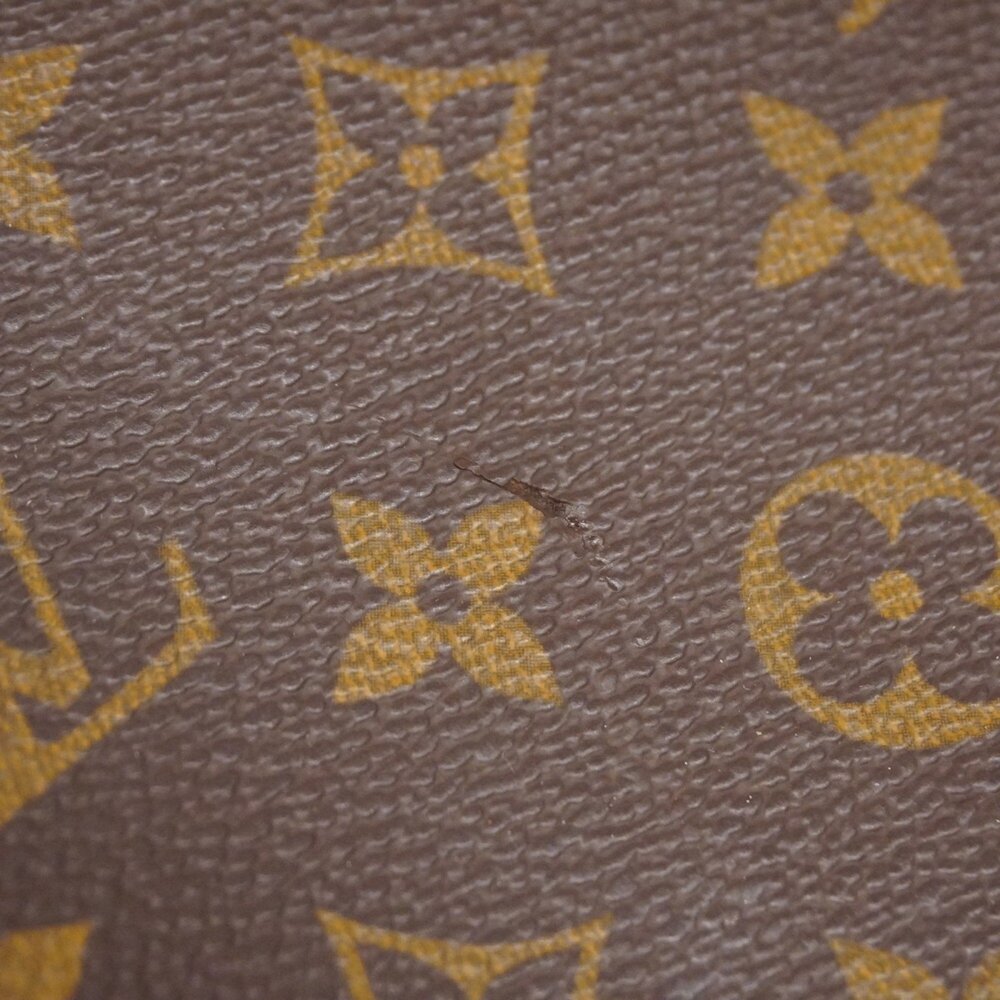 LOUIS VUITTON Authentic Brown Monogram Deauville Bag - Picture 7 of 16